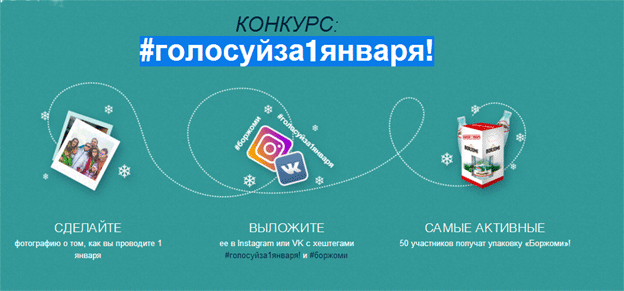 Акция Боржоми- Фотоконкурс «Спасаю 1 января!»