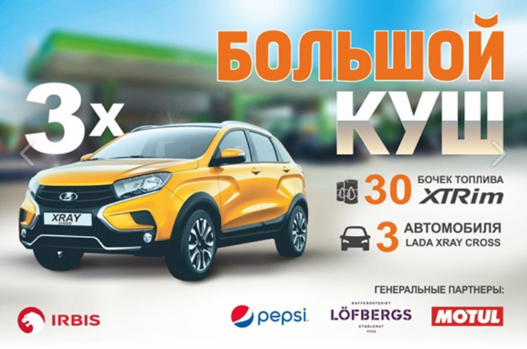 Акция АЗС IRBIS и Сибнефть- Большой куш.
