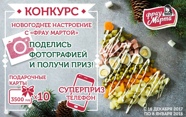 Акция Фрау Марта- Новогоднее настроение с Фрау Мартой