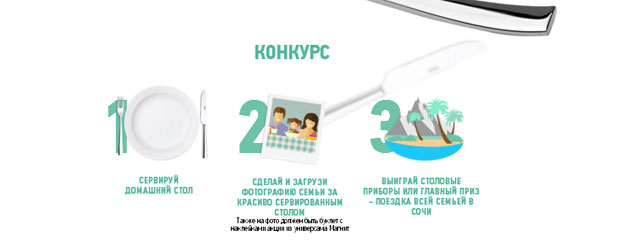 Промо-акция Магнит Акция Магнит- Мастера Домашней Сервировки