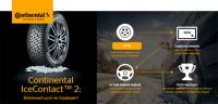 Акция Continental- Continental IceContact 2 Впаянный шип не подведет!
