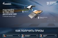 Акция АЗС ГАЗПРОМ Нефть- Гран-при десятилетия.