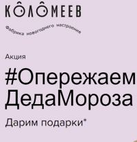 Коломеев: Акция Опережаем Деда Мороза.
